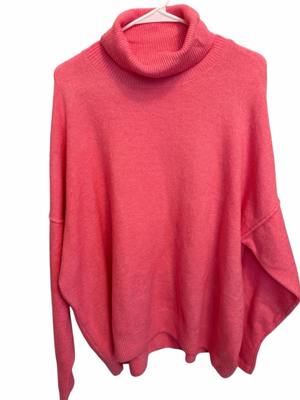 Vince Camuto Coral Pink Turtleneck Sweater. Size XXL